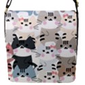 Cute-cat-couple-seamless-pattern-cartoon Removable Flap Cover (S) View1