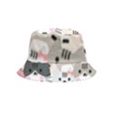 Cute-cat-couple-seamless-pattern-cartoon Inside Out Bucket Hat (Kids) View2