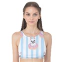 French-bulldog-dog-seamless-pattern Tank Bikini Top View1