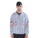 French-bulldog-dog-seamless-pattern Men s Windbreaker View1