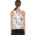 Cute-cat-chef-cooking-seamless-pattern-cartoon Tank Top View2