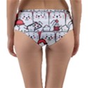 Cute-cat-chef-cooking-seamless-pattern-cartoon Reversible Mid-Waist Bikini Bottoms View2