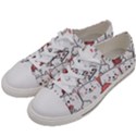 Cute-cat-chef-cooking-seamless-pattern-cartoon Men s Low Top Canvas Sneakers View2