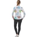 Cartoon-bird-cute-doodle-bird Women s Pique Long Sleeve Tee View2