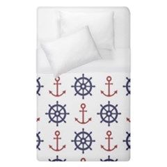 Nautical-seamless-pattern Duvet Cover (single Size) by Jancukart