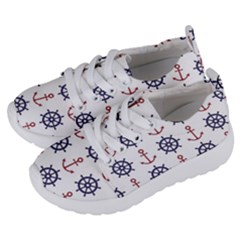 Nautical-seamless-pattern Kids  Lightweight Sports Shoes