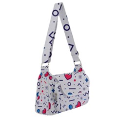 Hearts-seamless-pattern-memphis-style Multipack Bag