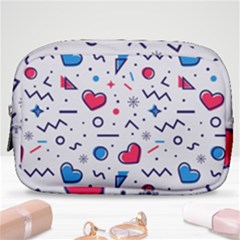 Hearts-seamless-pattern-memphis-style Make Up Pouch (small)