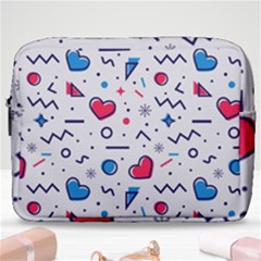 Hearts-seamless-pattern-memphis-style Make Up Pouch (large)