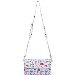 Hearts-seamless-pattern-memphis-style Mini Crossbody Handbag