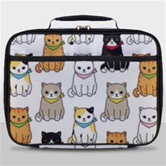 Cat-kitten-seamless-pattern Full Print Lunch Bag