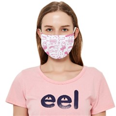 Cute-girly-seamless-pattern Cloth Face Mask (adult)