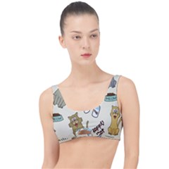 Happy-cats-pattern-background The Little Details Bikini Top