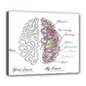 Neurodivergent Creative Smart Brain Deluxe Canvas 24  x 20  (Stretched) View1