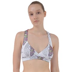 Neurodivergent Creative Smart Brain Sweetheart Sports Bra by Wegoenart