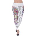 Neurodivergent Creative Smart Brain Velvet Leggings View1