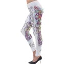 Neurodivergent Creative Smart Brain Lightweight Velour Leggings View3