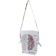 Neurodivergent Creative Smart Brain Folding Shoulder Bag by Wegoenart