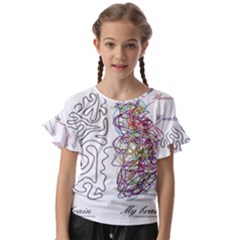 Neurodivergent Creative Smart Brain Kids  Cut Out Flutter Sleeves by Wegoenart