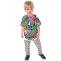 Brain Head Mind Man Silhouette Kids  Raglan Tee View1