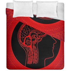 Artificial Intelligence Brain Think Duvet Cover Double Side (california King Size) by Wegoenart