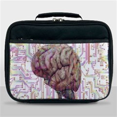 Brain Think Neurons Circuit Lunch Bag by Wegoenart