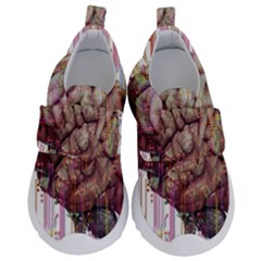 Brain Think Neurons Circuit Kids  Velcro No Lace Shoes by Wegoenart