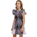 Tourette Syndrome Epilepsy Brain Kids  Winged Sleeve Dress View2