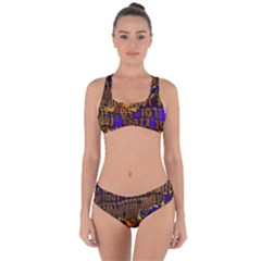 Binary Code Transformation Criss Cross Bikini Set by Wegoenart