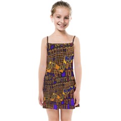 Binary Code Transformation Kids  Summer Sun Dress by Wegoenart