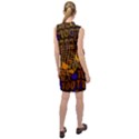 Binary Code Transformation Sleeveless Shirt Dress View2