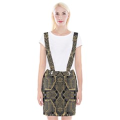 Brain Technology Data Digital Braces Suspender Skirt