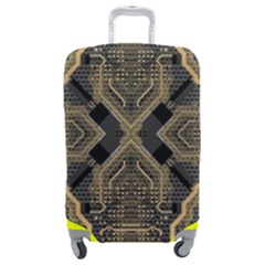 Brain Technology Data Digital Luggage Cover (medium)