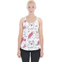 Cute-animals-seamless-pattern-kawaii-doodle-style Piece Up Tank Top View1