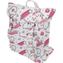 Cute-animals-seamless-pattern-kawaii-doodle-style Buckle Up Backpack View1