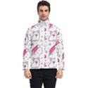 Cute-animals-seamless-pattern-kawaii-doodle-style Men s Bomber Jacket View1