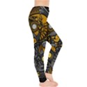 Yin-yang-owl-doodle-ornament-illustration Leggings  View4