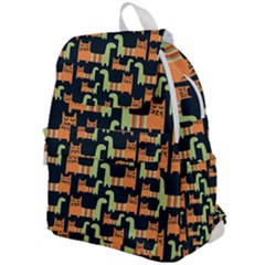 Seamless-pattern-with-cats Top Flap Backpack