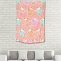 Cute-kawaii-kittens-seamless-pattern Small Tapestry View2