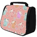 Cute-kawaii-kittens-seamless-pattern Full Print Travel Pouch (Big) View1