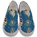 Seamless-pattern-funny-astronaut-outer-space-transportation Men s Canvas Slip Ons View1