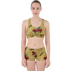 Childish-seamless-pattern-with-dino-driver Work It Out Gym Set