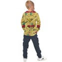 Childish-seamless-pattern-with-dino-driver Kids  Overhead Hoodie View2