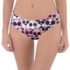 Cute-dog-seamless-pattern-background Reversible Classic Bikini Bottoms