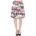 Cute-dog-seamless-pattern-background Velvet High Waist Skirt View1