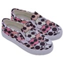 Cute-dog-seamless-pattern-background Kids  Canvas Slip Ons View3