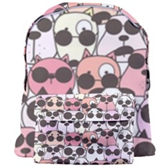 Cute-dog-seamless-pattern-background Giant Full Print Backpack