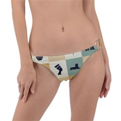 Egyptian-flat-style-icons Ring Detail Bikini Bottom