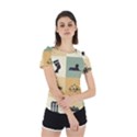 Egyptian-flat-style-icons Back Cut Out Sport Tee View2