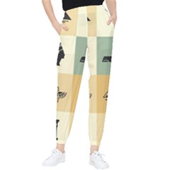 Egyptian-flat-style-icons Tapered Pants